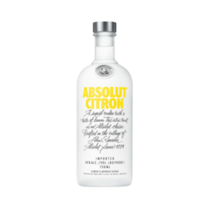 Absolut Vodka 750ml Citron