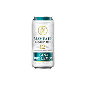 Mayfair London Dry 440ml Gin & Dry Lemon