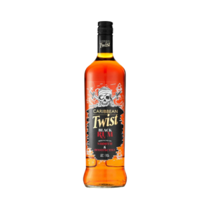 Caribbean Twist Rum 750ml Black